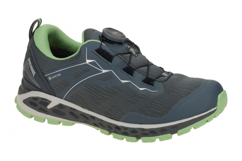Meindl Power Walker Lady Schuhe grau grün GORE-TEX 5578