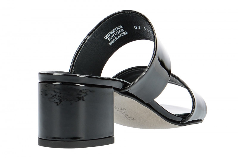 Paul Green Pantolette Lack schwarz 6016