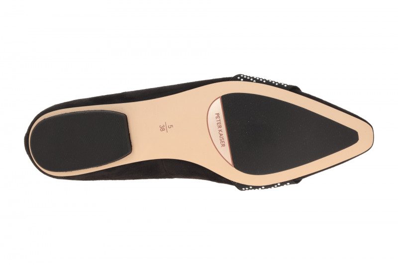 Peter Kaiser Ballerina schwarz Strass 72120