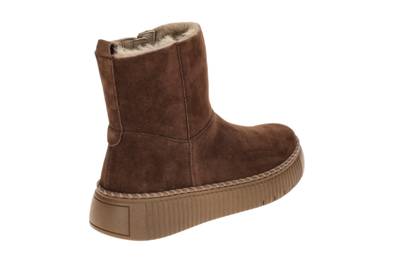 Gabor Plateau Stiefel braun Lammfell 8014.02.008