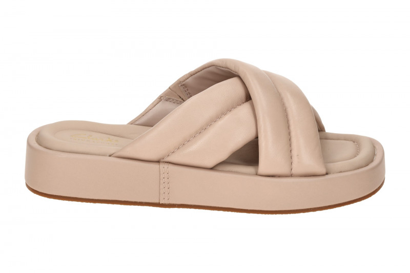 Clarks Alda Glide Plateau Pantolette rosa 26181185