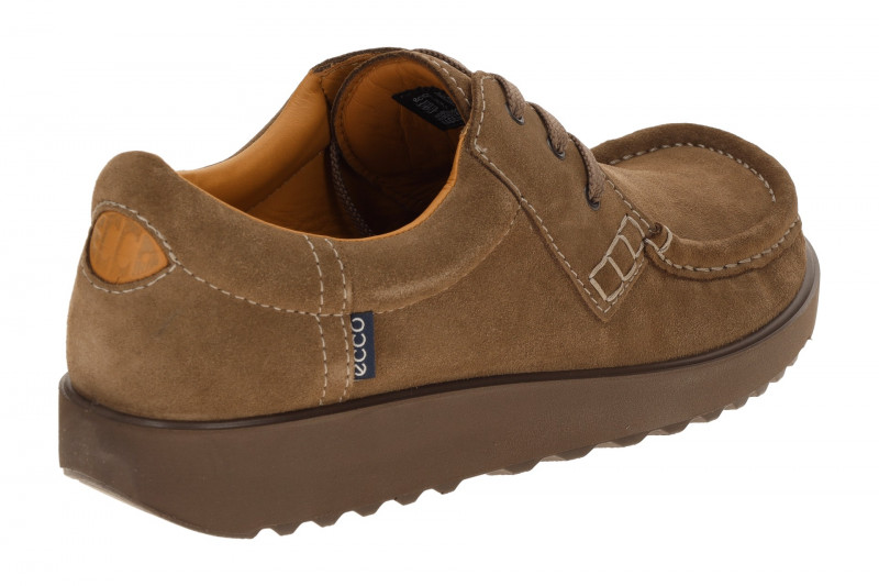Ecco Joke Schuhe braun cocoa Herren Mokassin Velour 540804