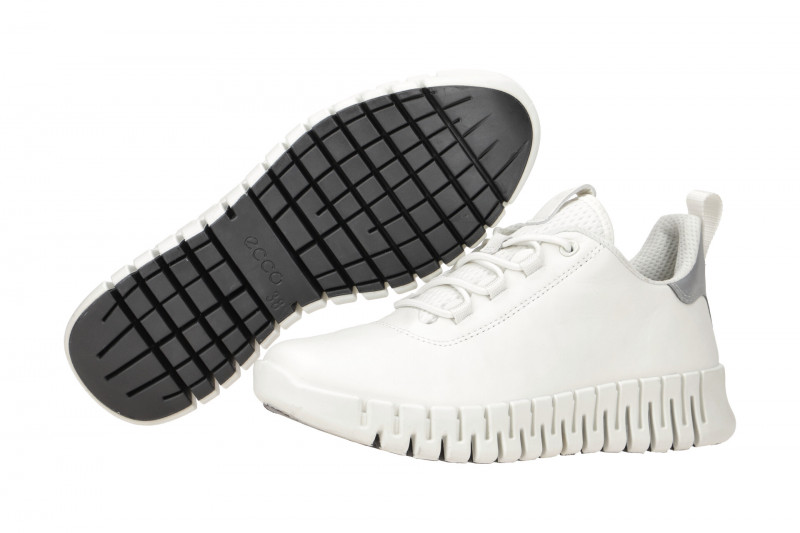 Ecco Gruuv Schuhe weiß Damen Sneakers 218203