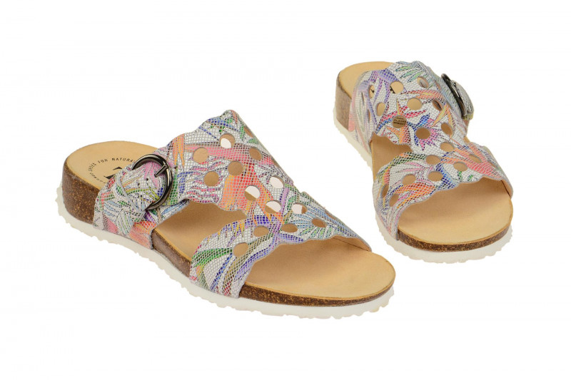 Think Mizzi Pantolette weiß Effekt Hippie 0-80362-97