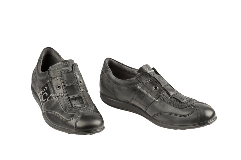 Ecco Urban Light Slipper schwarz Herrenschuhe