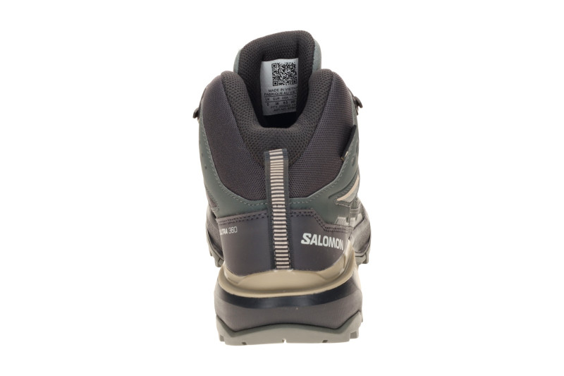 Salomon X Ultra 360 Mid Schuhe grün grau Damen GORE-TEX