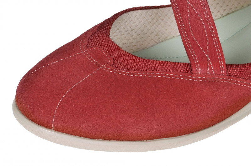 Ecco Glow - Mary Jane - in chili rot