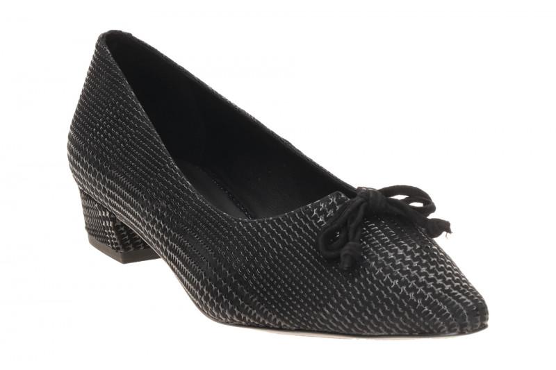 Peter Kaiser Pumps schwarz gemustert 72241
