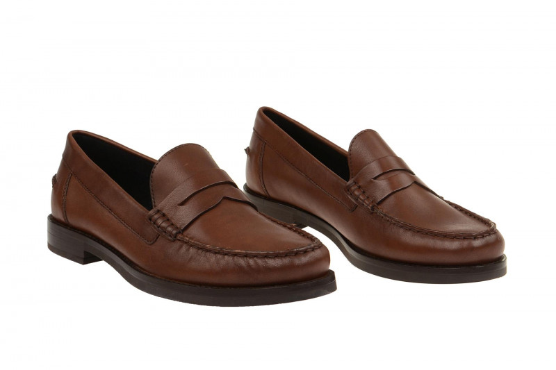 Geox Damen Mokassin Promethea braun Slipper