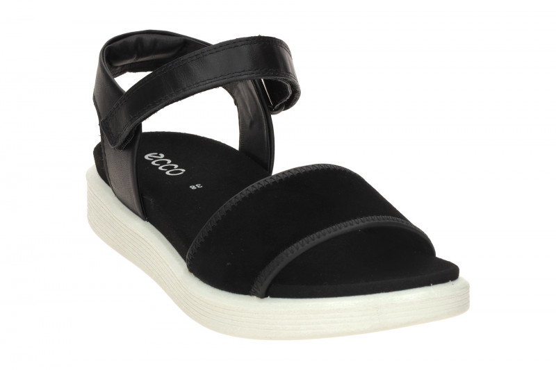 Ecco Soft Sandalen schwarz Riemen 238823