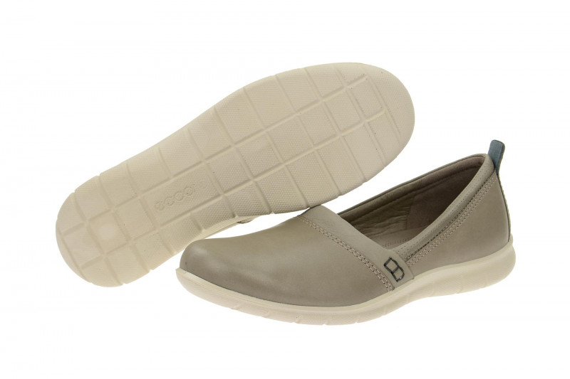 Ecco Babett Clog Slipper grau - 211333 55296