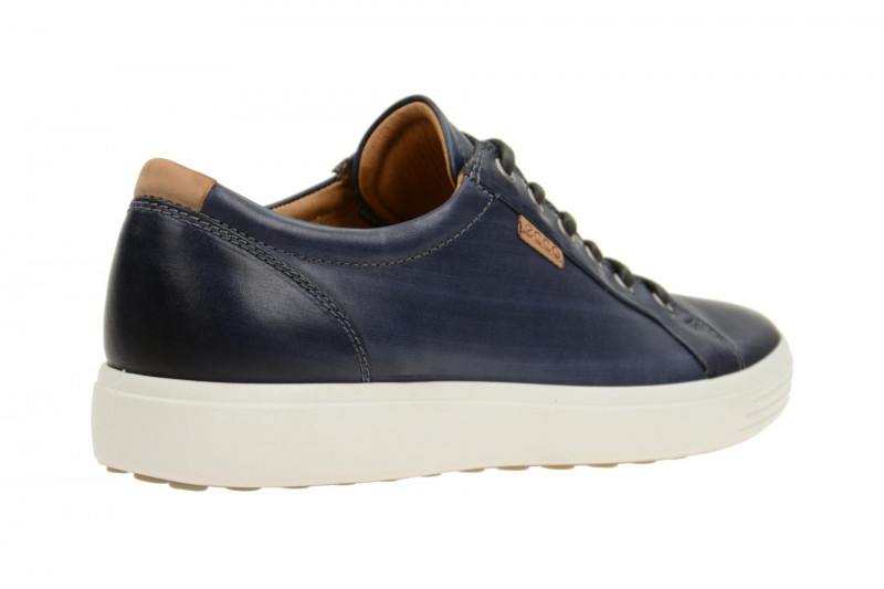 ecco Soft 7 Schuhe blau Limited Edition Sneaker