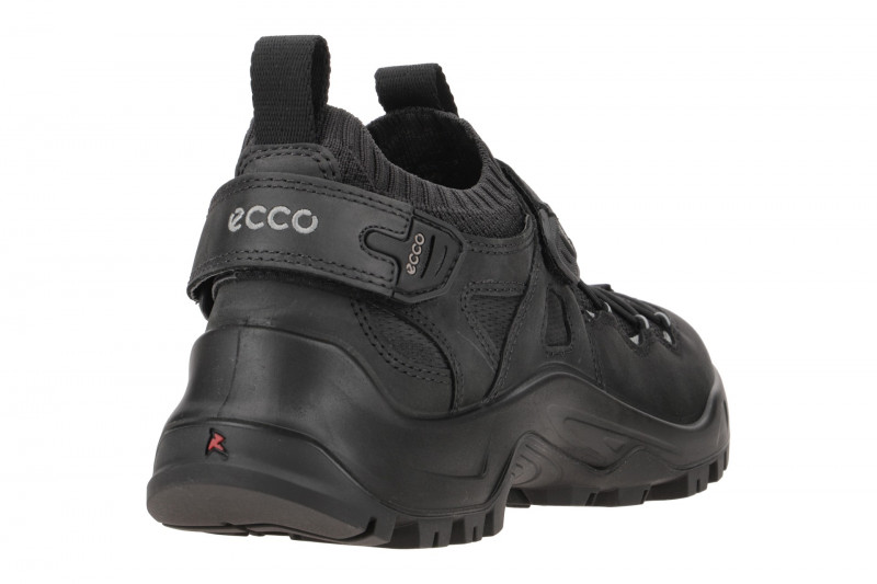 Ecco Offroad Schuhe schwarz Klett 822334