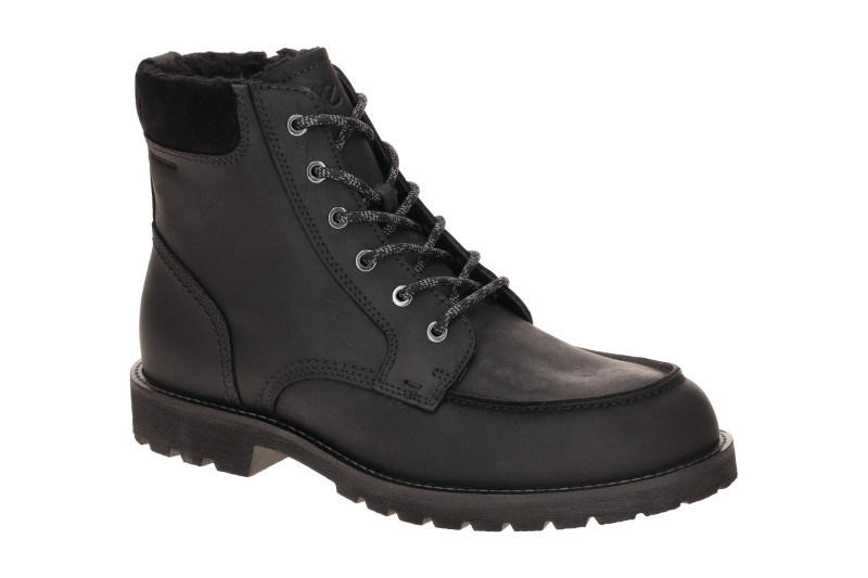 Ecco Charlestown Winter Stiefel schwarz Boots Wasserdicht 535304