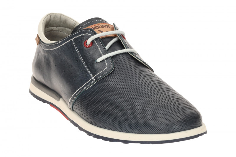 Pikolinos Saler Schuhe blau Herren perforiert M8W-6429