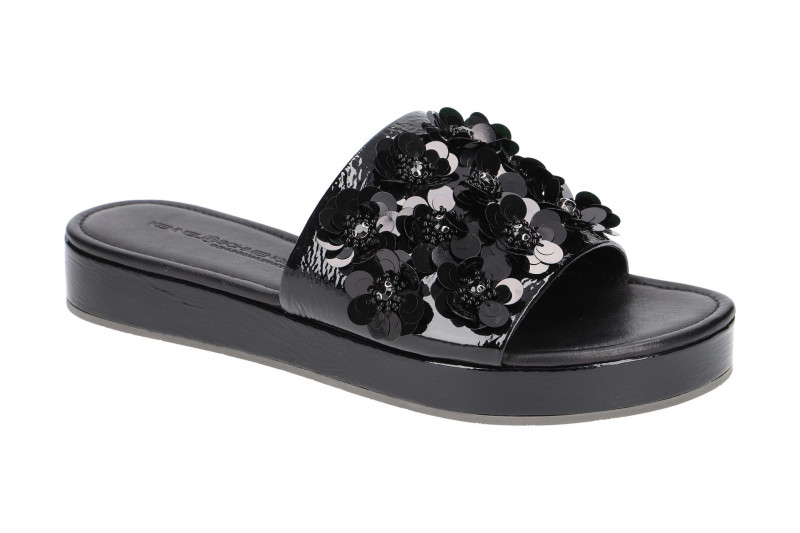 K&amp;S Neo Pantolette schwarz Lack