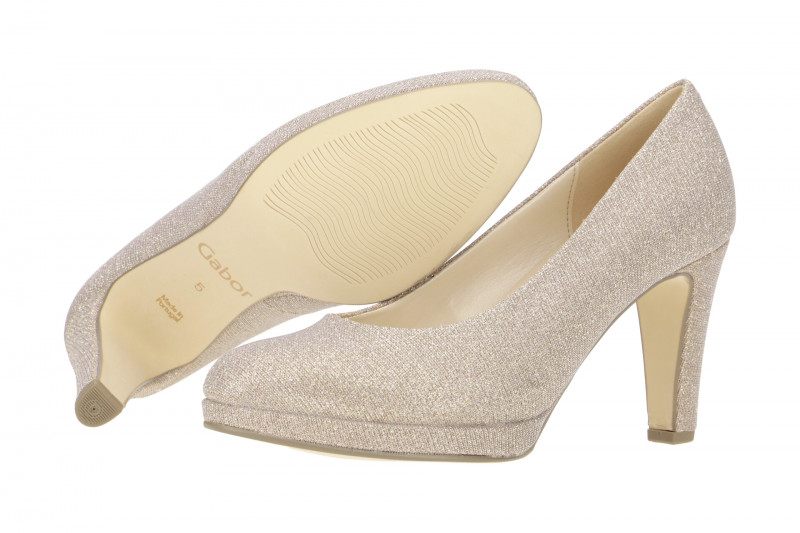 Gabor Pumps rosa effekt metallic 01.270.64