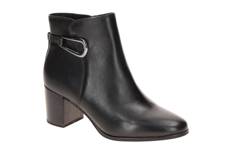 Caprice Stiefelette Ankle Boot schwarz metallic Schmuck 25314