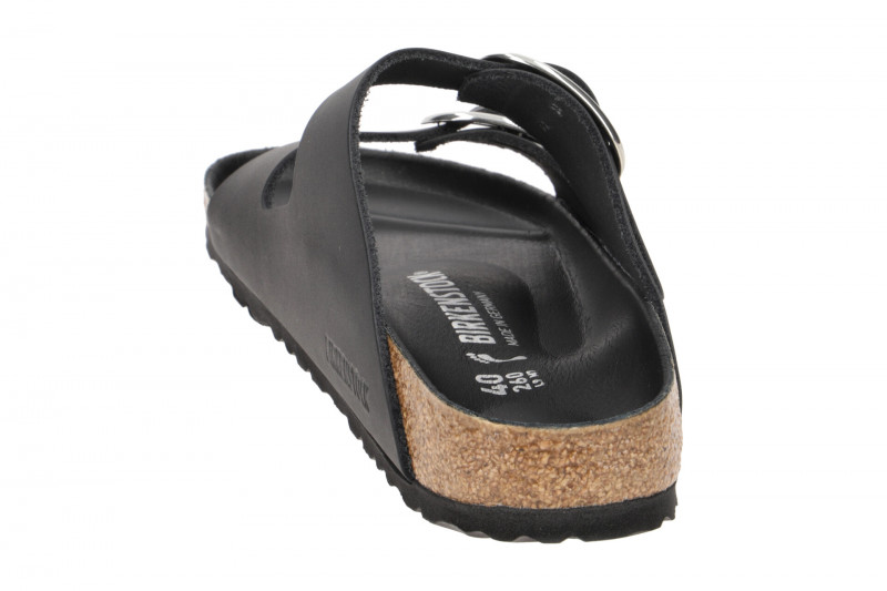 Birkenstock Arizona Big Buckle Pantolette schwarz Normal-Weit 1011074