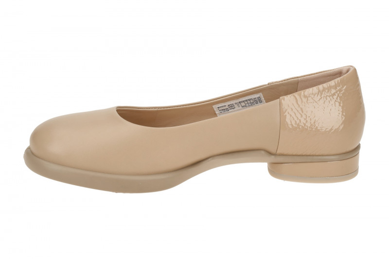 Ecco Sculpted Ballerina Schuhe braun taupe 222303