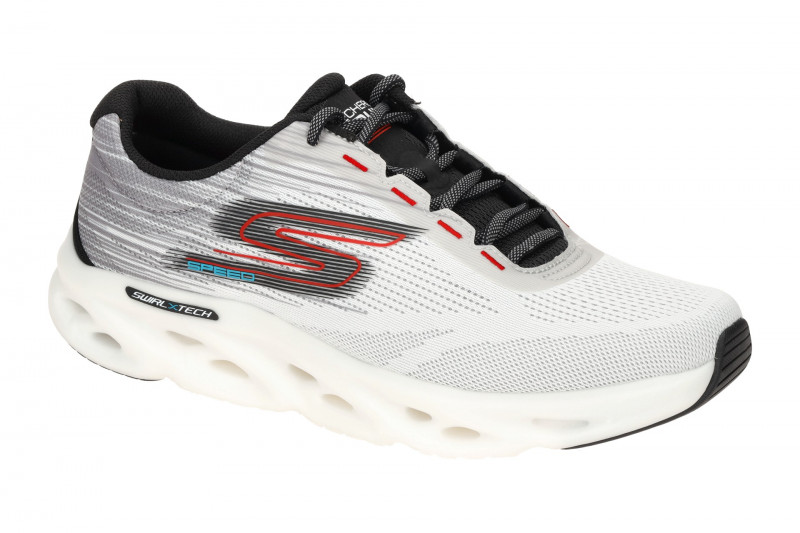 Skechers Go Run Swirl Sport Schuhe weiß 220908