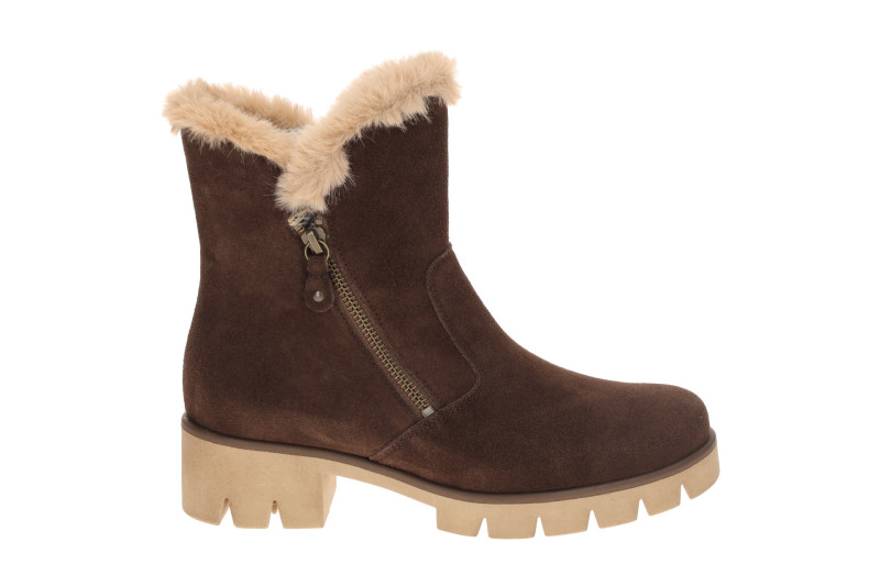 Gabor Stiefelette braun Fellkragen 8018.04.003