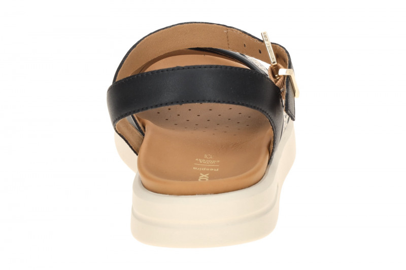 Geox Xand Sandalen schwarz beige D65PAB