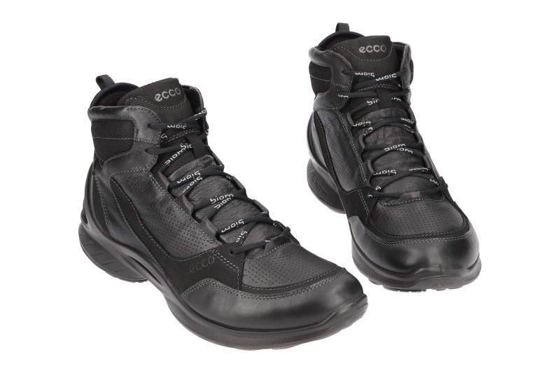 Ecco Biom Herren Sport Stiefelette schwarz