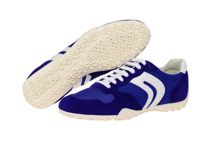 Geox Snake Schuhe blau violett D7212A