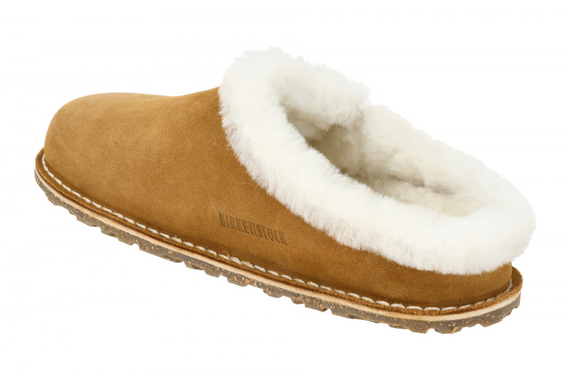 Birkenstock Zermatt Pantolette Clogs braun mink NORMAL-WEIT 1023161