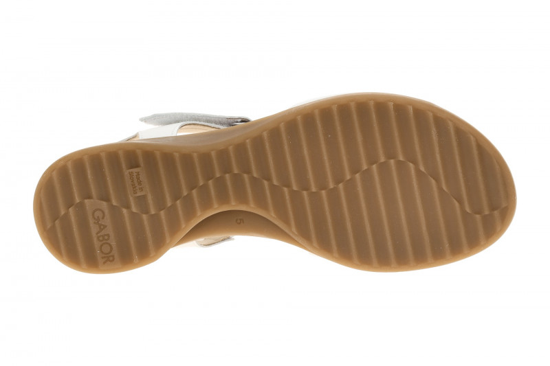 Gabor Sandalen weiß Glattleder 82.803.50