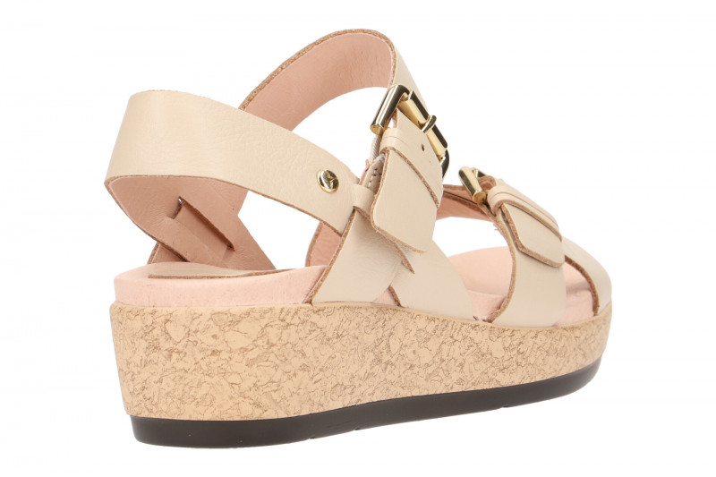 Pikolinos Mykonos Sandale beige gold