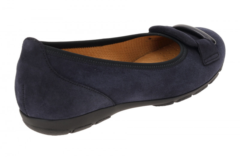 Gabor Schuhe Ballerina Slipper blau 74.166.16
