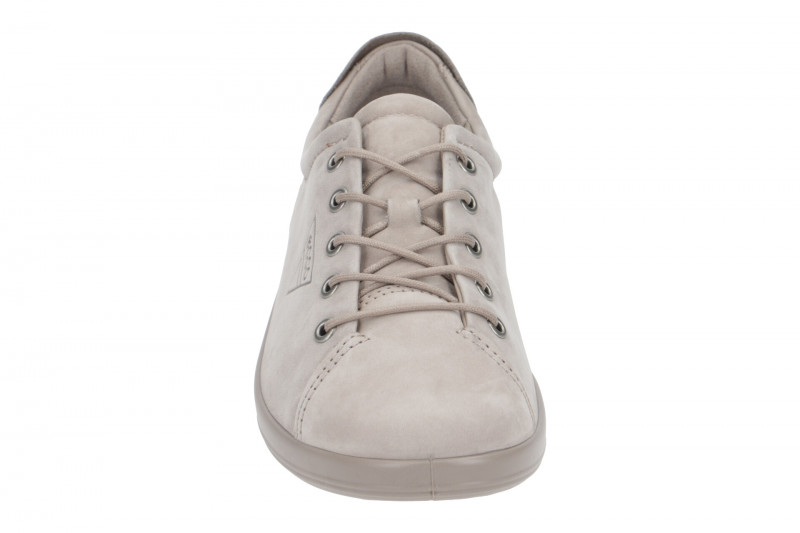 Ecco Soft 2 Schuhe grau Nubuck