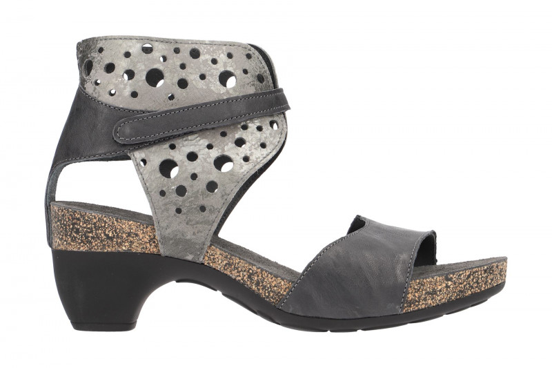 Think Traudi Sandalen schwarz grau 2-82579-21