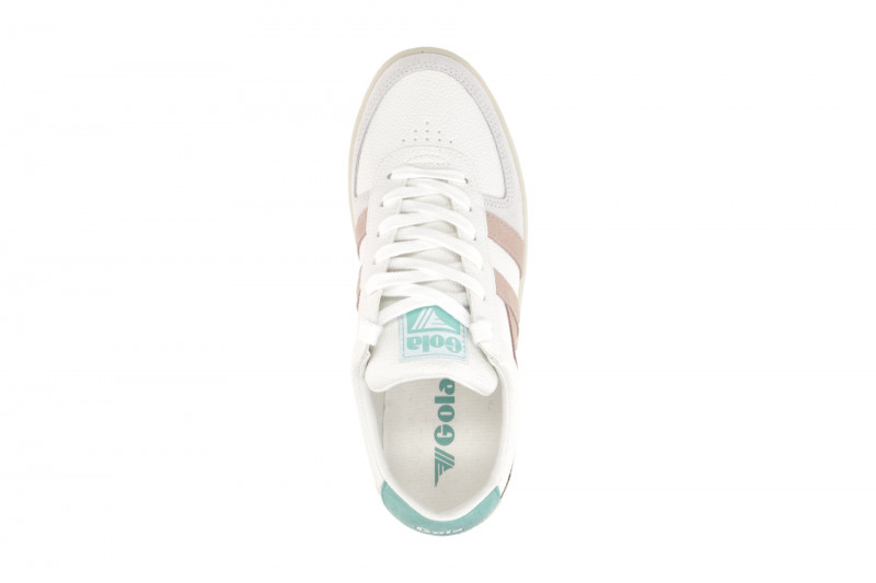 Gola Grandslam Trident Schuhe Sneakers weiß rose CLA415