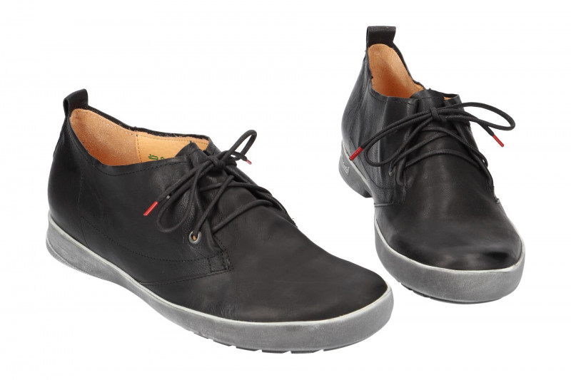 Think Zagg Schuhe schwarz Schnürer