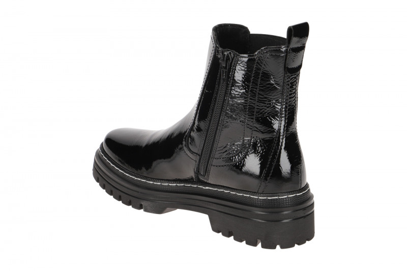 Gabor Fashion Stiefelette schwarz Lack 31.720.97