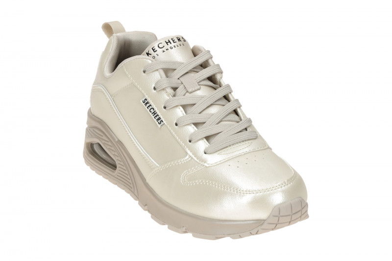 Skechers Uno Schuhe Sneakers beige metallic 177104