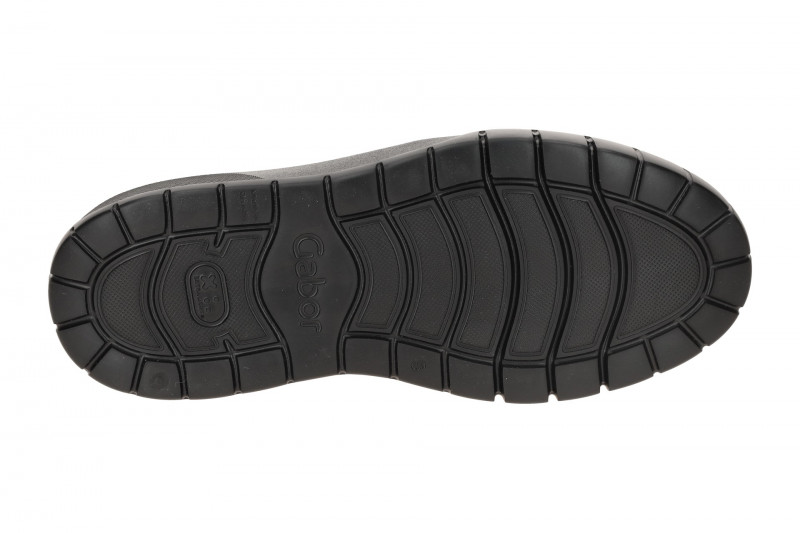 Gabor Schuhe Plateau Sneakers blau Lack 73.220.96