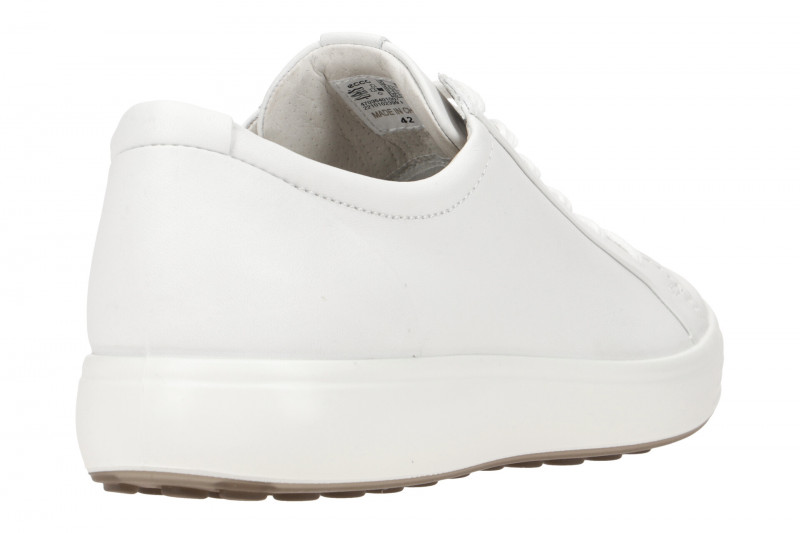 Ecco Soft 7 Schuhe weiß Herren Sneaker 470364
