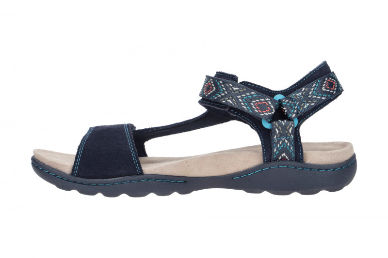 Clarks Amanda Step Sandale blau 26165095