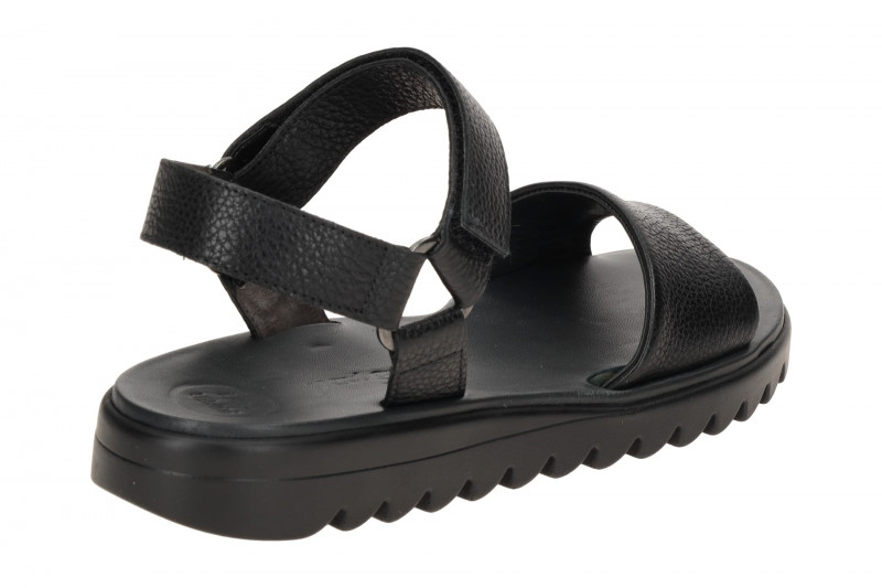 Paul Green Sandale schwarz Klett 7781