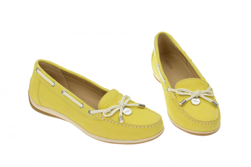 Geox Yuki Slipper gelb - D3255A