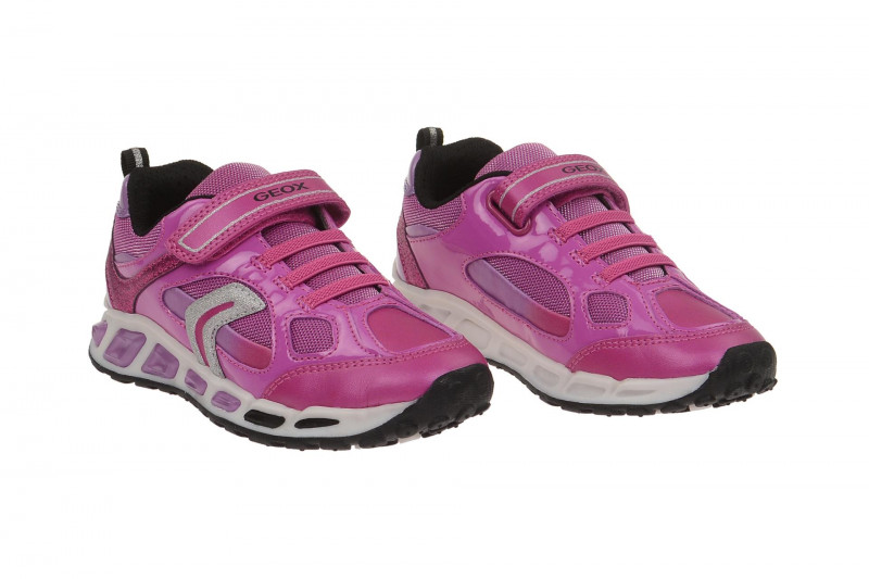 Geox Respira Shuttle Girl Kinder Schuhe in pink Mädchen