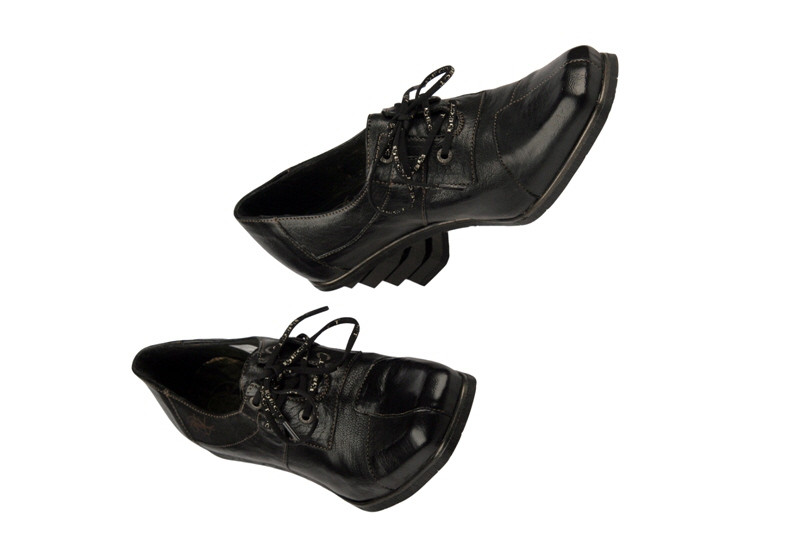 Eject New Square Pumps schwarz