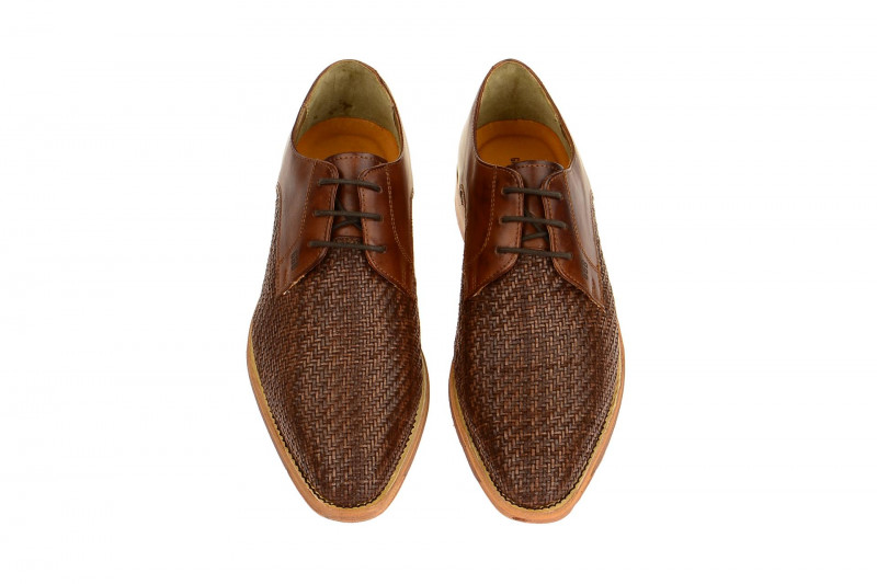 Gordon Bros Schuhe Lorenzo braun flecht S160746