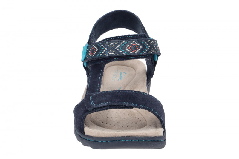 Clarks Amanda Step Sandale blau 26165095