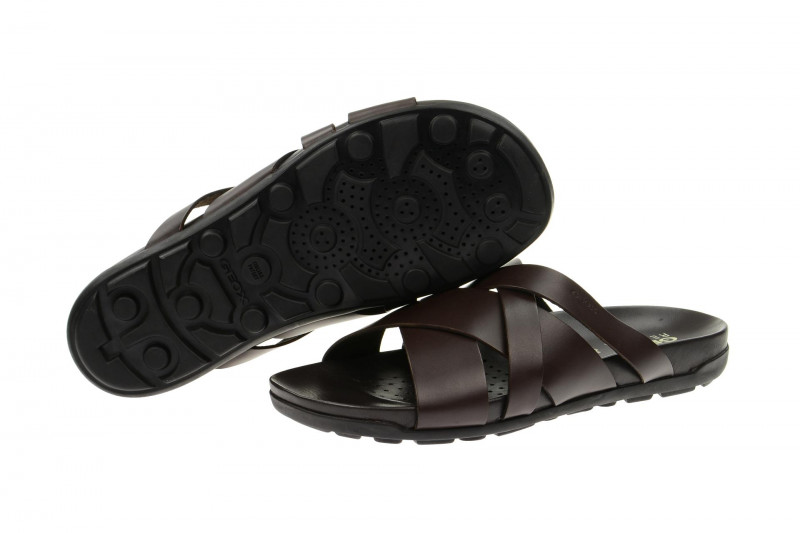 Geox Sandal Frank Pantolette braun U52W2B
