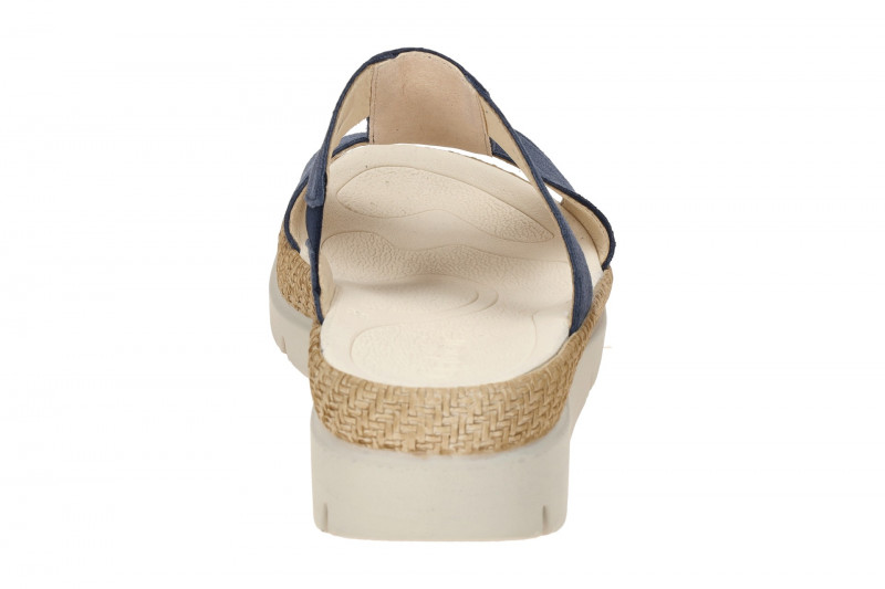 Gabor Glamour Pantoletten blau Glitzer 63.721.16